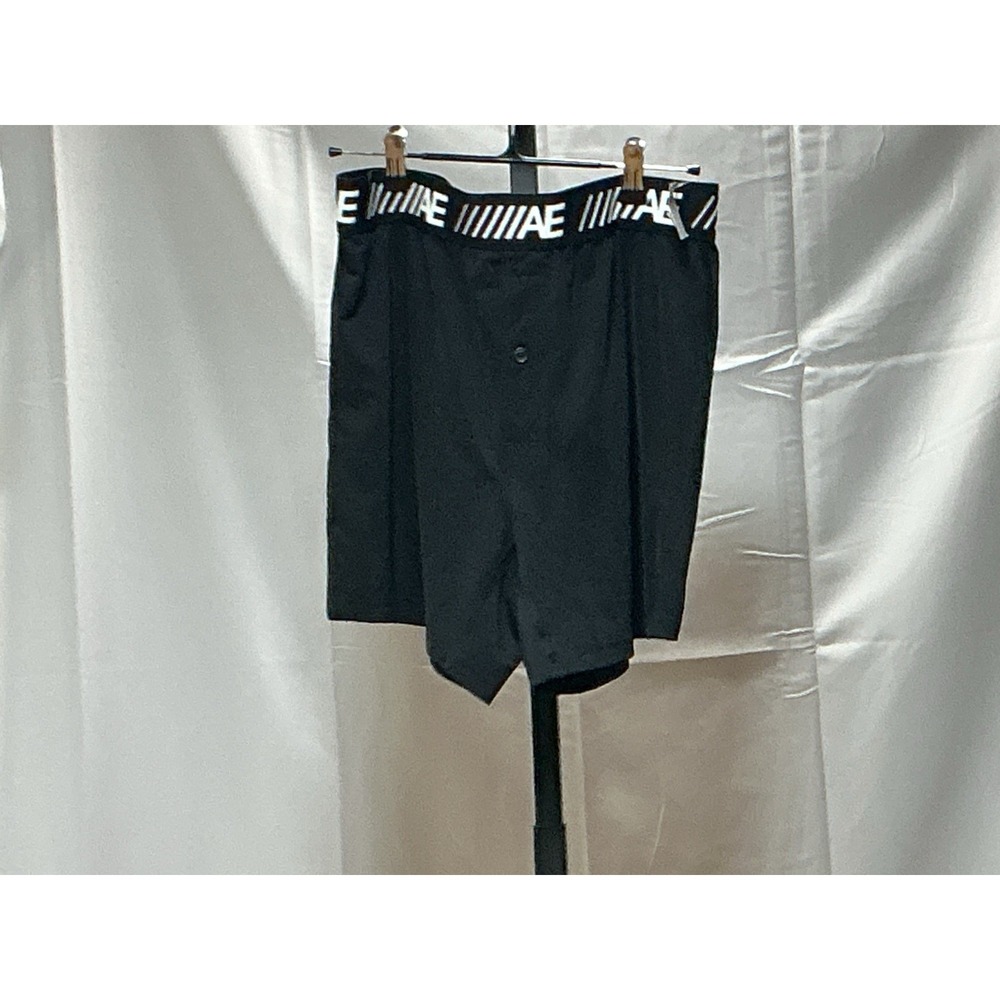 American Eagle Flex Men's Boxer Briefs Size S Black Stretch NWT $17.95